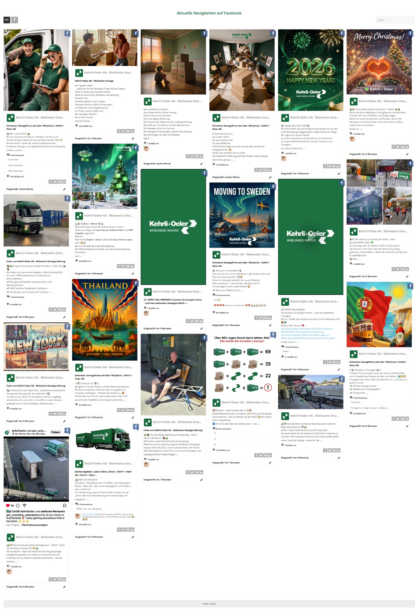 Kehrli+Oeler Facebook Posts
